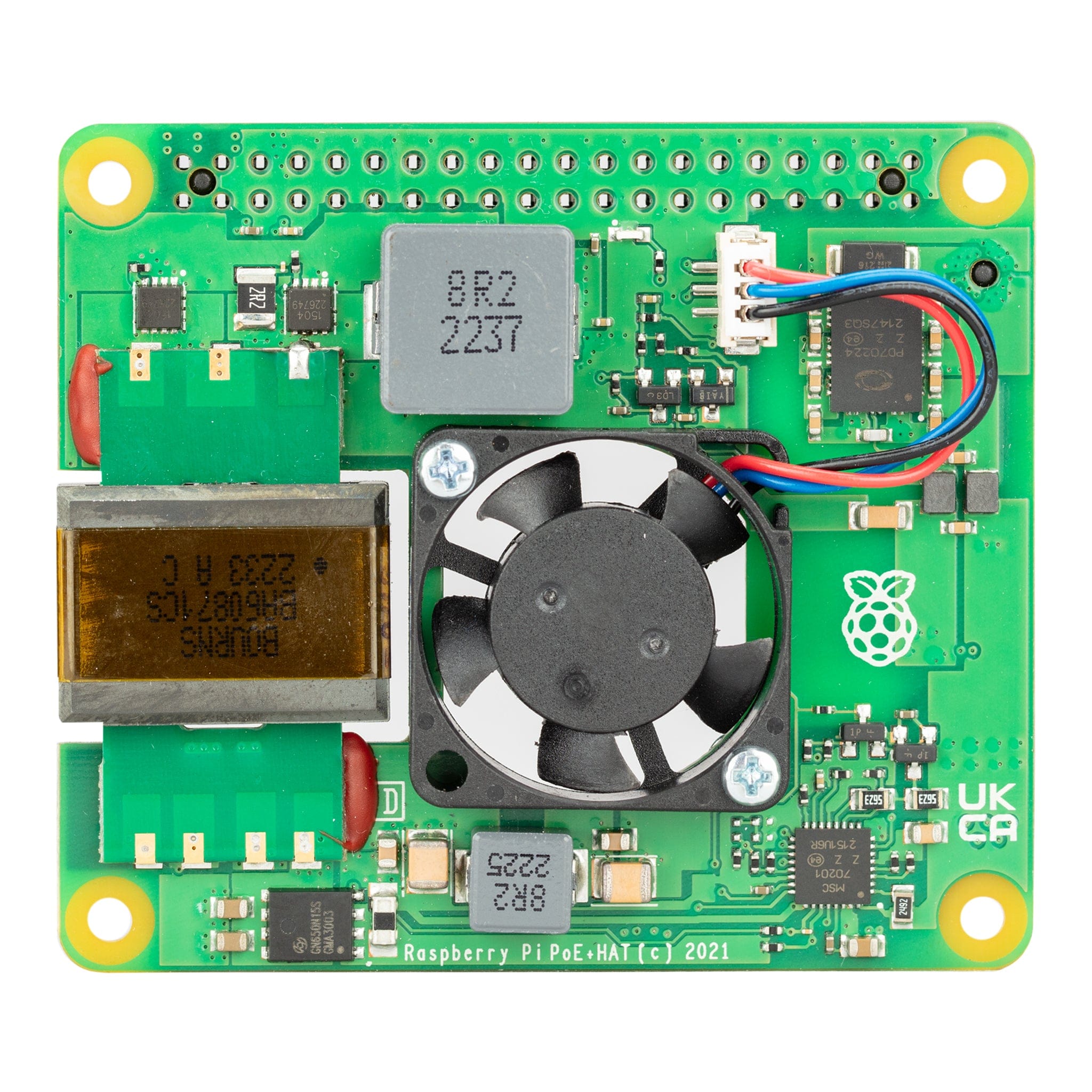 Raspberry Pi PoE+ HAT by Raspberry Pi - The Pi Hut