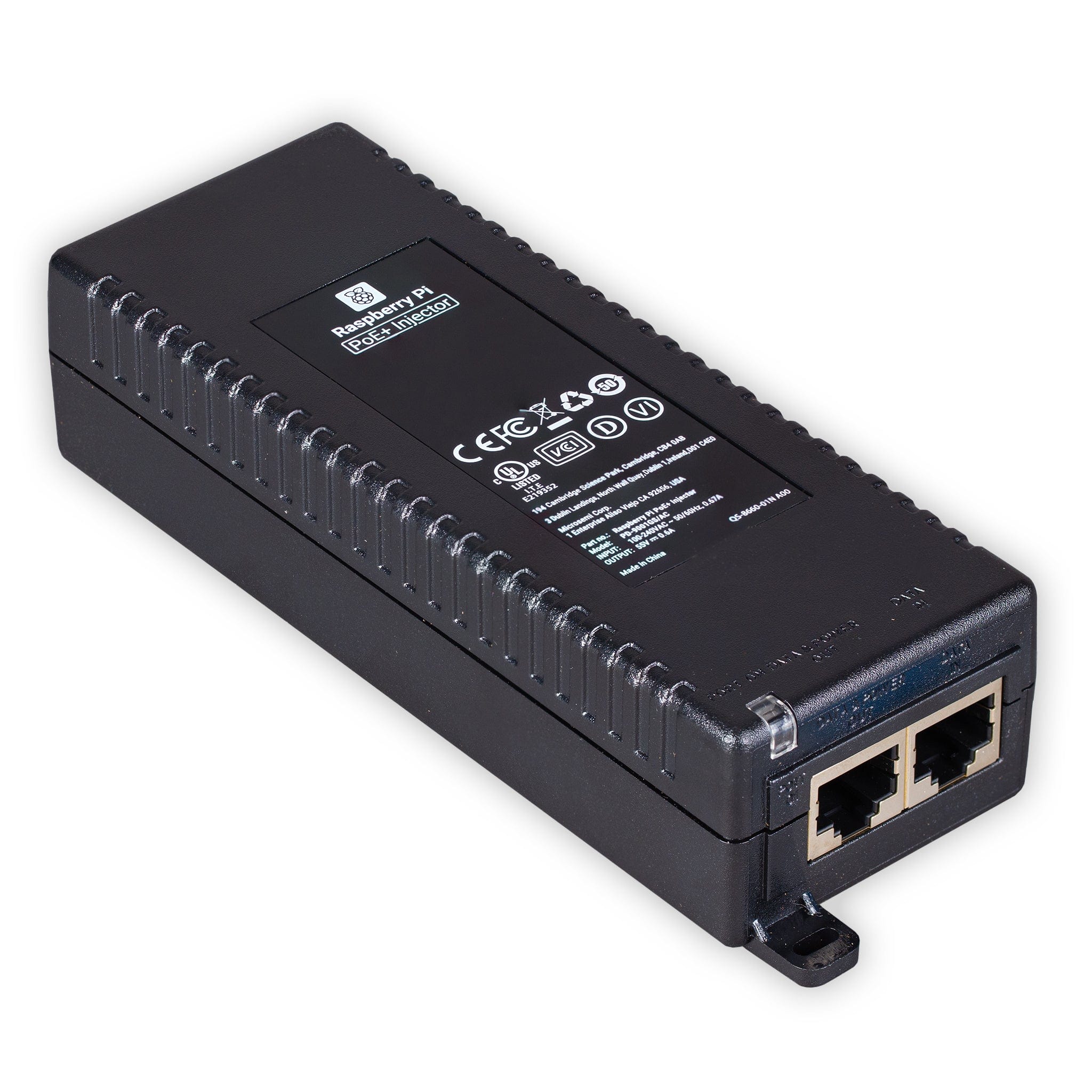 Raspberry Pi PoE+ Injector