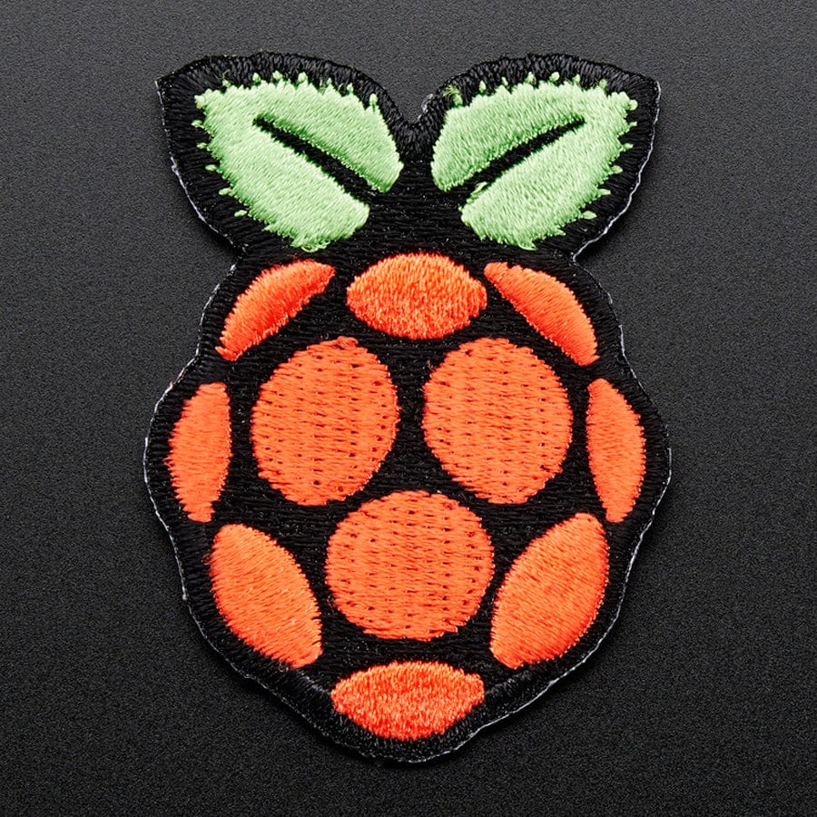 Raspberry Pi - Skill badge, iron-on patch by Adafruit - The Pi Hut