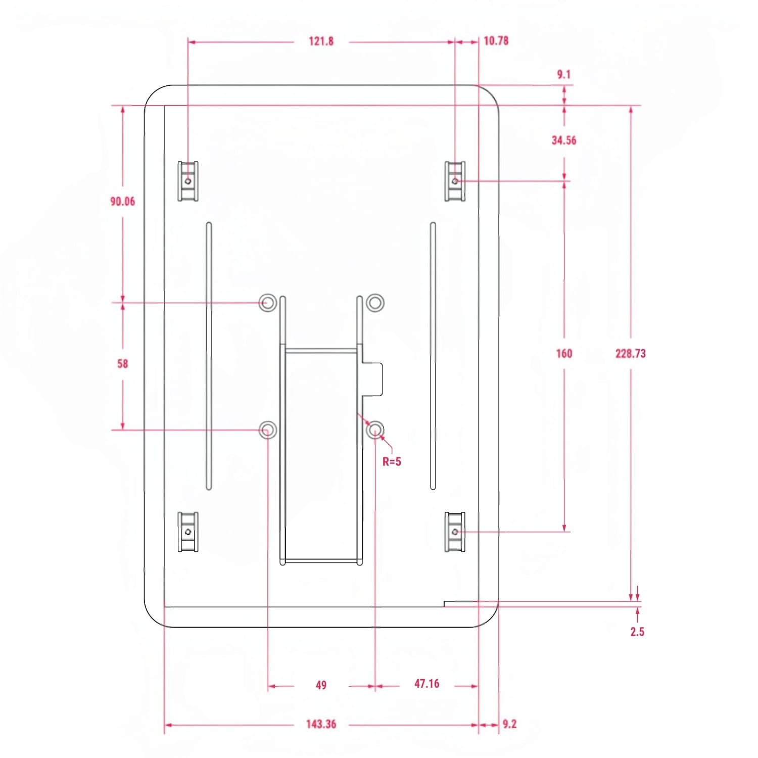 Raspberry Pi Touch Display 2 - 10" by Raspberry Pi - The Pi Hut