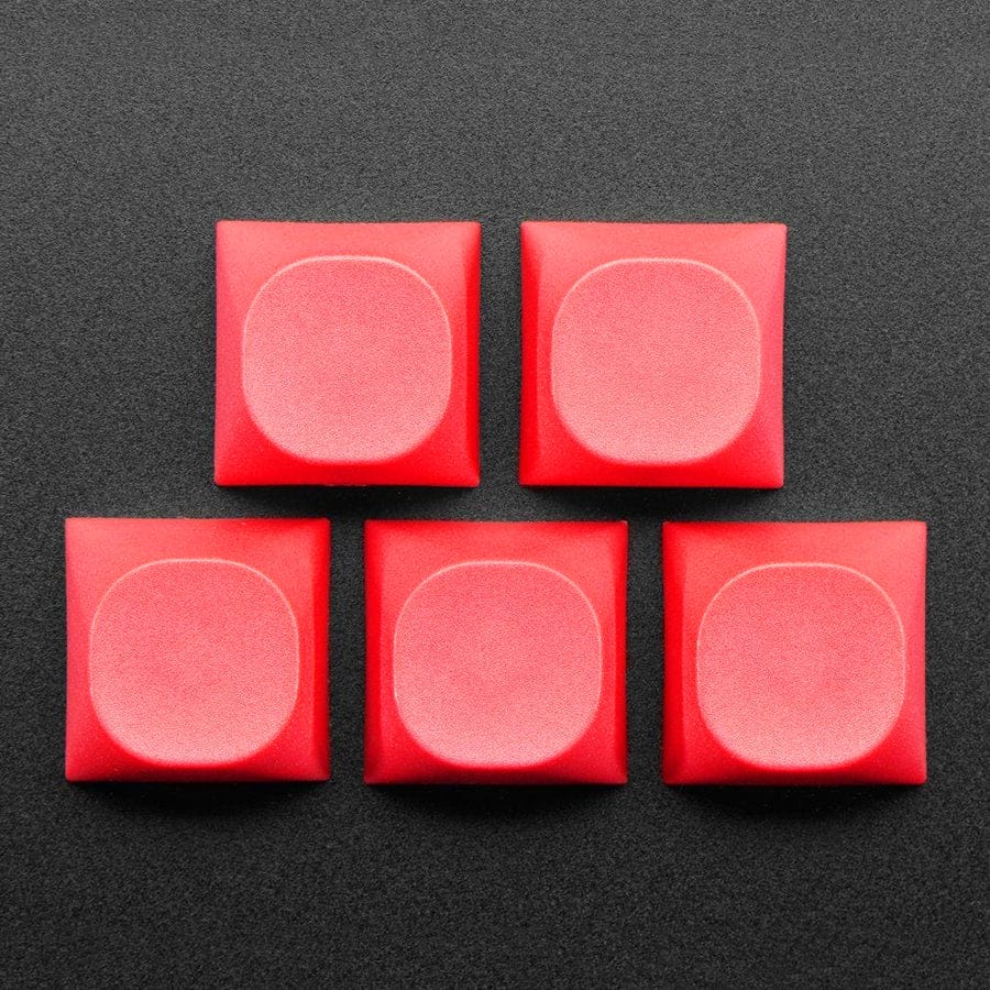 Red MA Keycaps for MX Compatible Switches - 5 pack by The Pi Hut - The Pi Hut