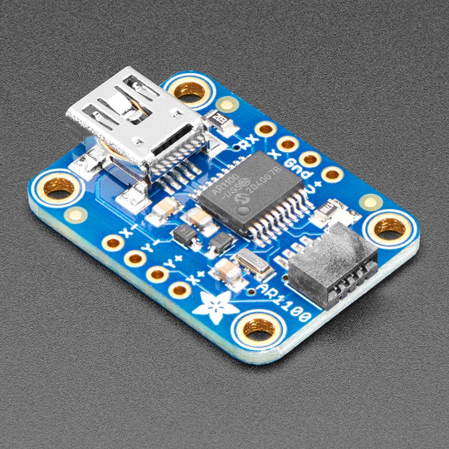 Resistive Touch Screen to USB Mouse Controller - AR1100 by Adafruit - The Pi Hut