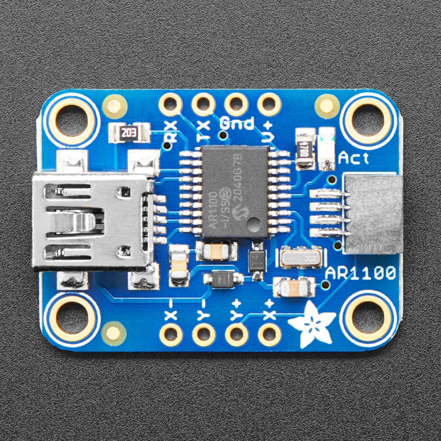Resistive Touch Screen to USB Mouse Controller - AR1100 by Adafruit - The Pi Hut