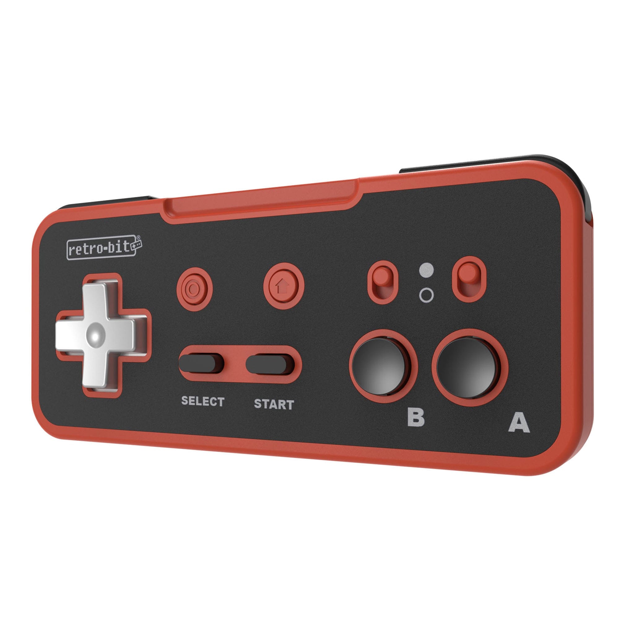 Retro-Bit Origin8 2.4Ghz Wireless Controller - Red & Black by Retro-Bit - The Pi Hut