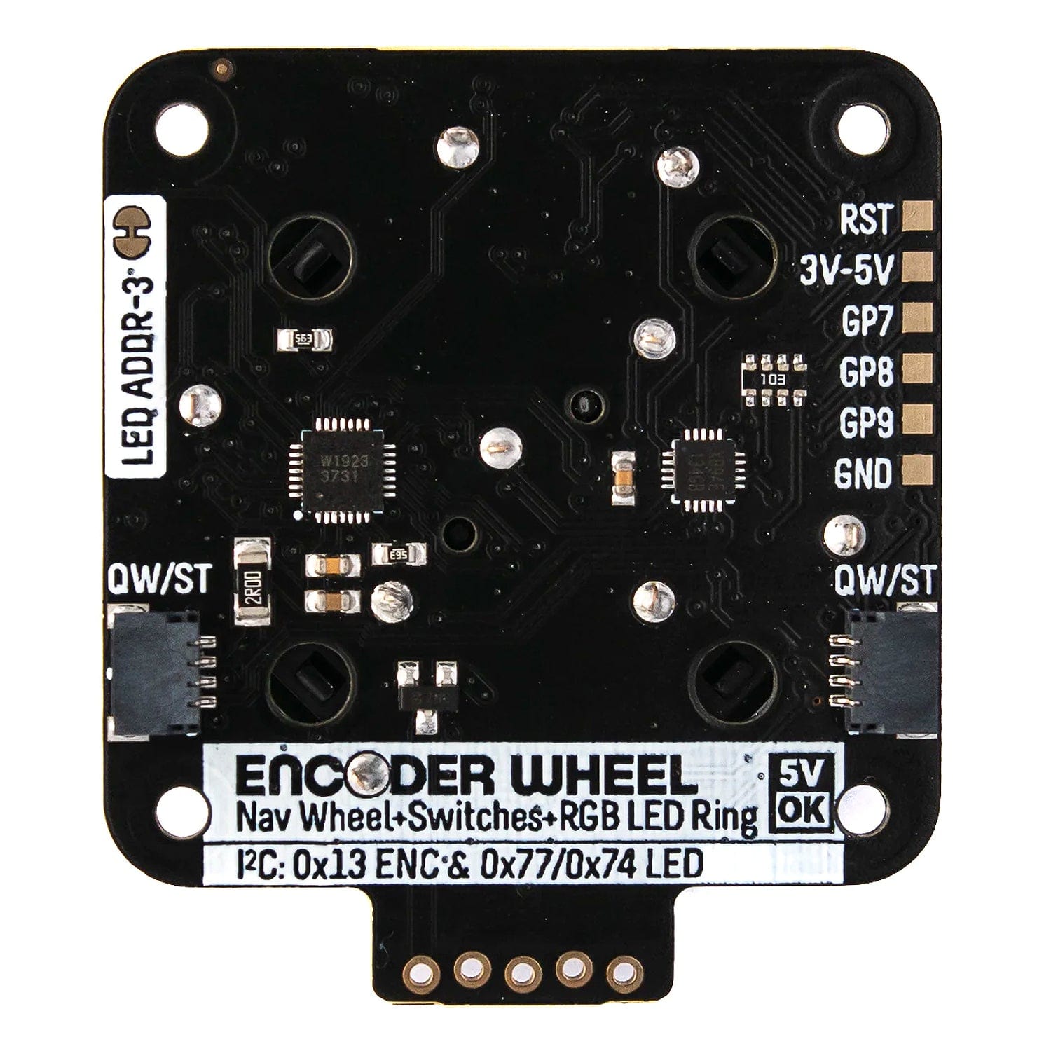RGB Encoder Wheel Breakout by Pimoroni - The Pi Hut