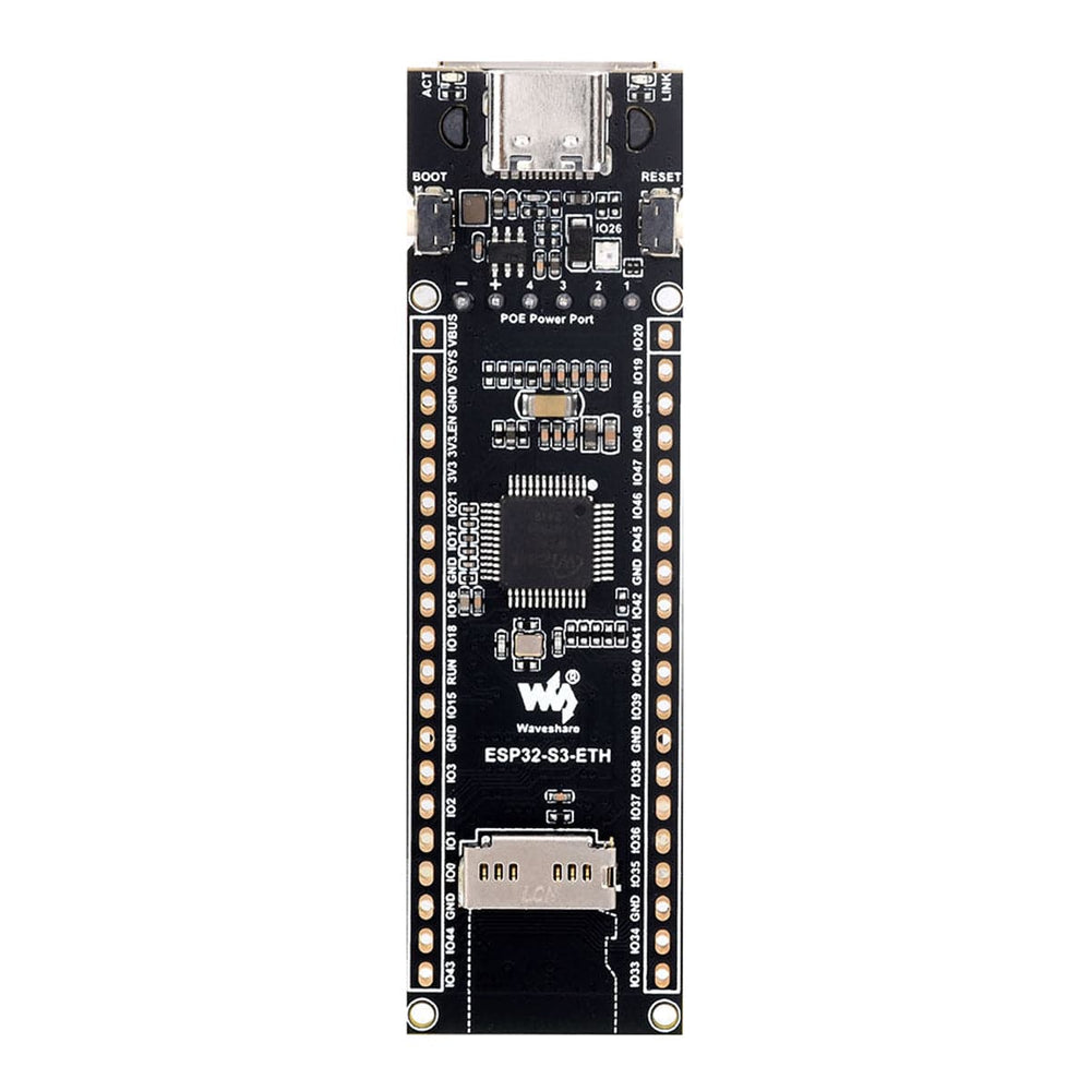 RJ45 Ethernet Development Board (ESP32-S3) by Waveshare - The Pi Hut
