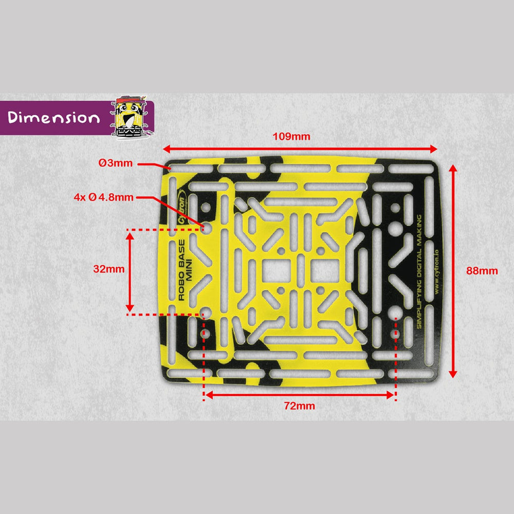Robo Base Mini by Cytron - The Pi Hut