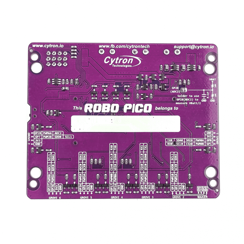 Robo Pico for Raspberry Pi Pico by Cytron - The Pi Hut