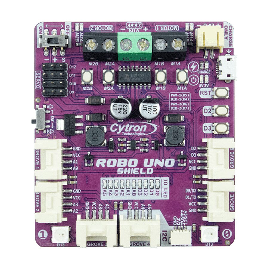 Robo Uno Shield by Cytron - The Pi Hut