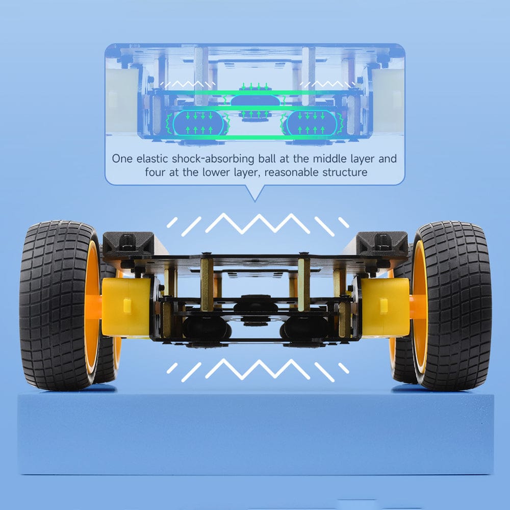 Robot Chassis Kit NP by Waveshare - The Pi Hut