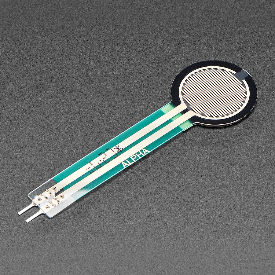 Round High Force Sensitive Resistor (FSR) - 1 ~ 100 Newton Force - Alpha MF01A-N-221-A05 by Adafruit - The Pi Hut