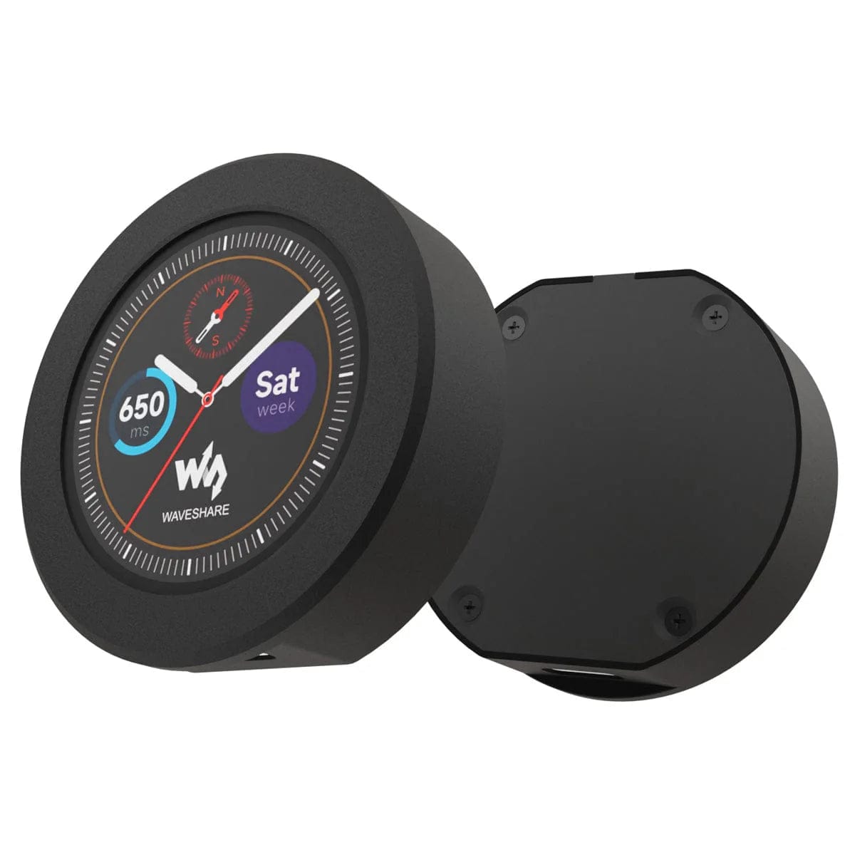 RP2040 1.28" Round Touch LCD with Accelerometer & Gyroscope by Waveshare - The Pi Hut