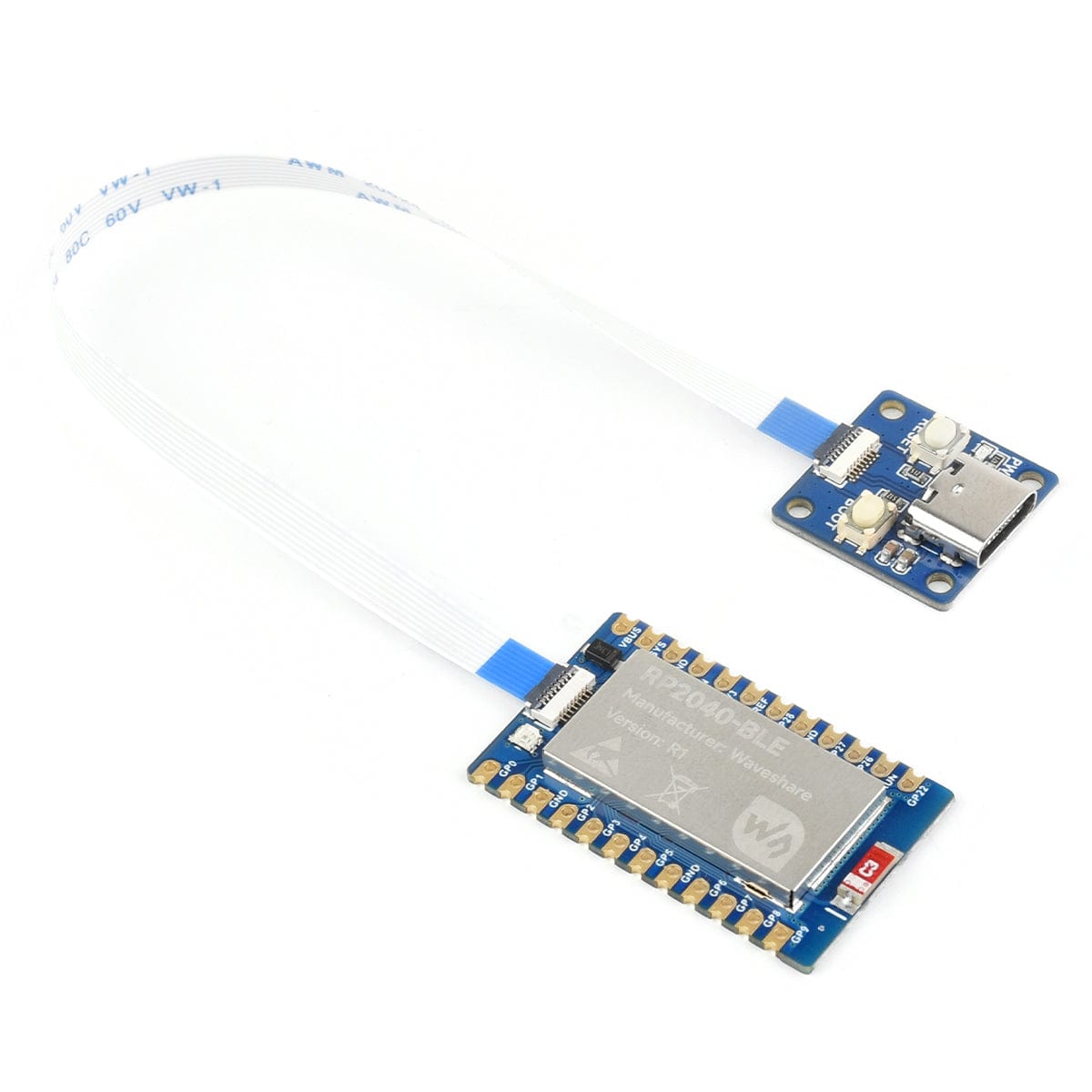 RP2040-BLE Development Board with Adapter Board by Waveshare - The Pi Hut
