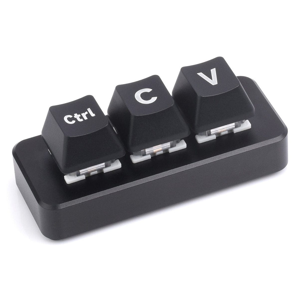 RP2040 Ctrl C/V Shortcut Keyboard Plus by Waveshare - The Pi Hut