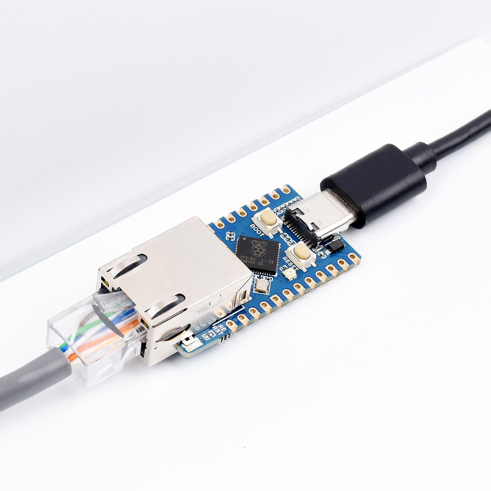 Ethernet Mini Development Board (RP2040) by Waveshare - The Pi Hut