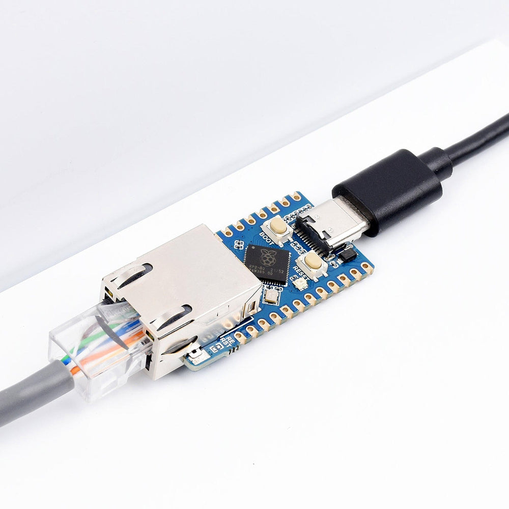 Ethernet Mini Development Board (RP2040) by Waveshare - The Pi Hut