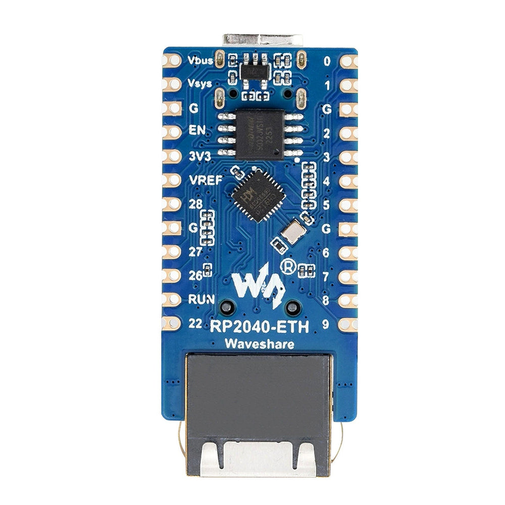 Ethernet Mini Development Board (RP2040) by Waveshare - The Pi Hut