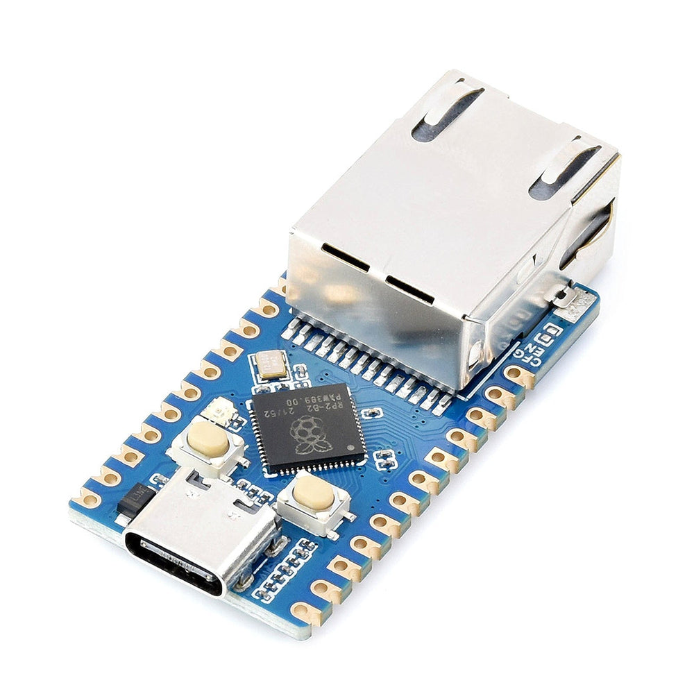 Ethernet Mini Development Board (RP2040) by Waveshare - The Pi Hut