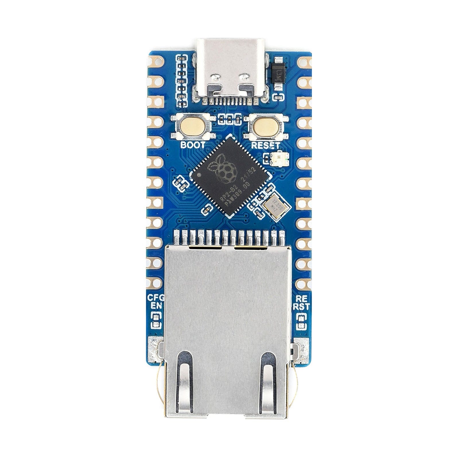 Ethernet Mini Development Board (RP2040) by Waveshare - The Pi Hut