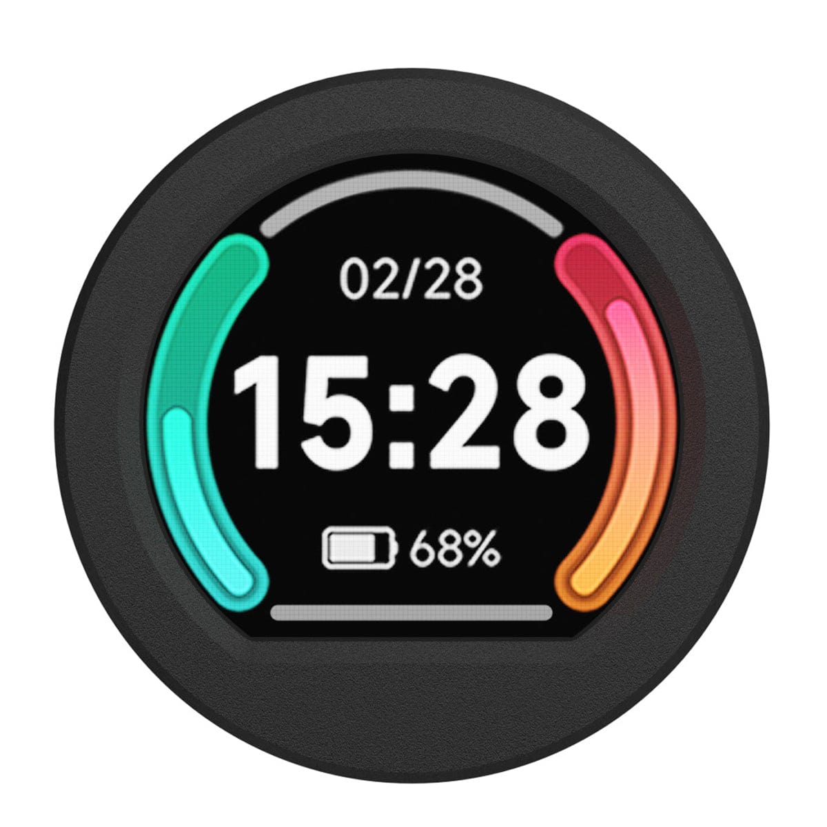 RP2040 MCU Board with 0.99" Round IPS LCD by Waveshare - The Pi Hut