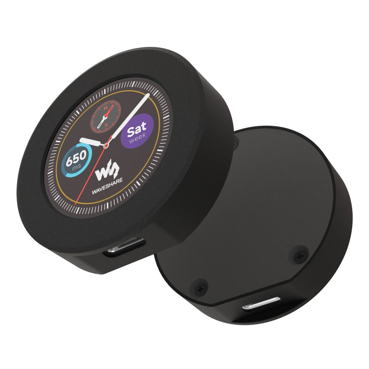 RP2040 MCU Board with 1.28" Round IPS LCD Display by Waveshare - The Pi Hut