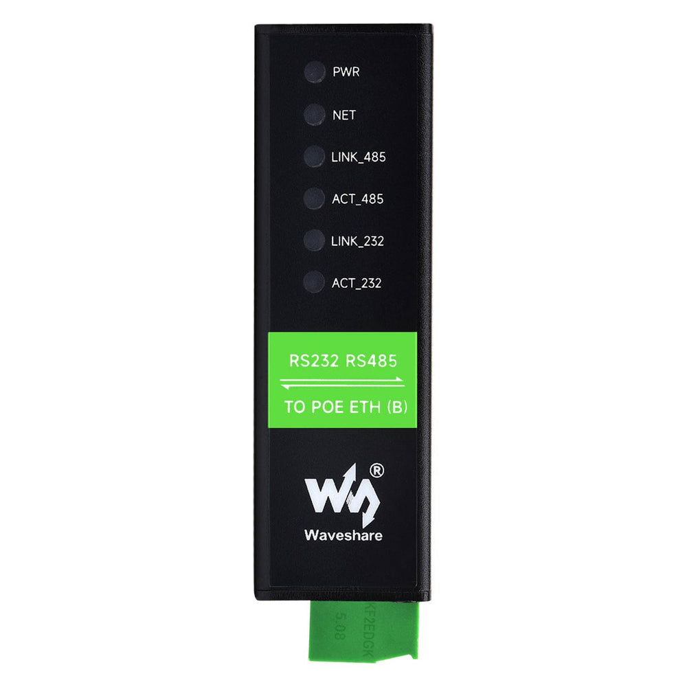 RS232/RS485 to PoE Ethernet Serial Server by Waveshare - The Pi Hut