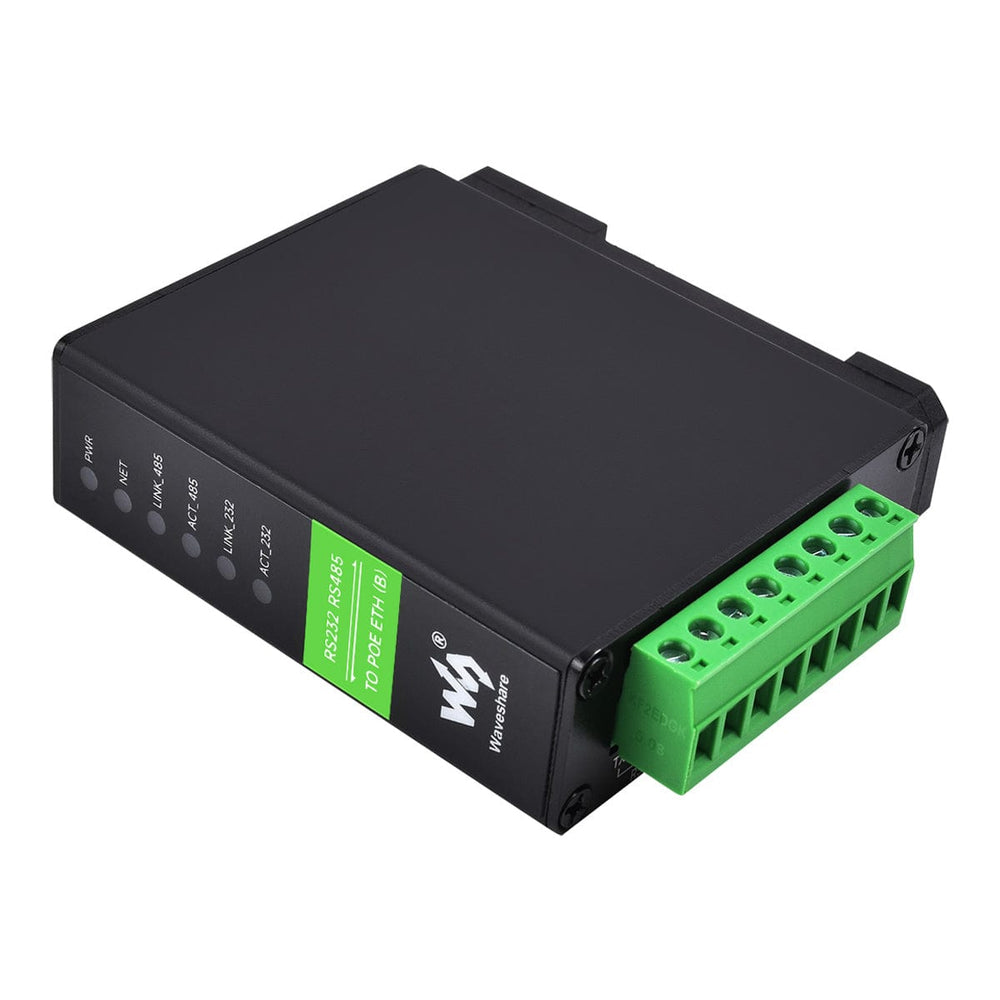 RS232/RS485 to PoE Ethernet Serial Server by Waveshare - The Pi Hut