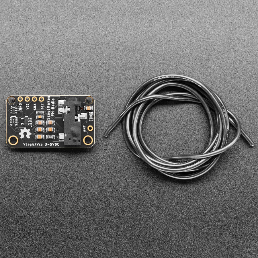 ScoutMakes FM Radio Board - STEMMA QT / Qwiic by Adafruit - The Pi Hut
