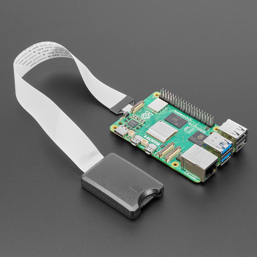 SD to MicroSD Extender - 23cm (9" Cable) by Adafruit - The Pi Hut