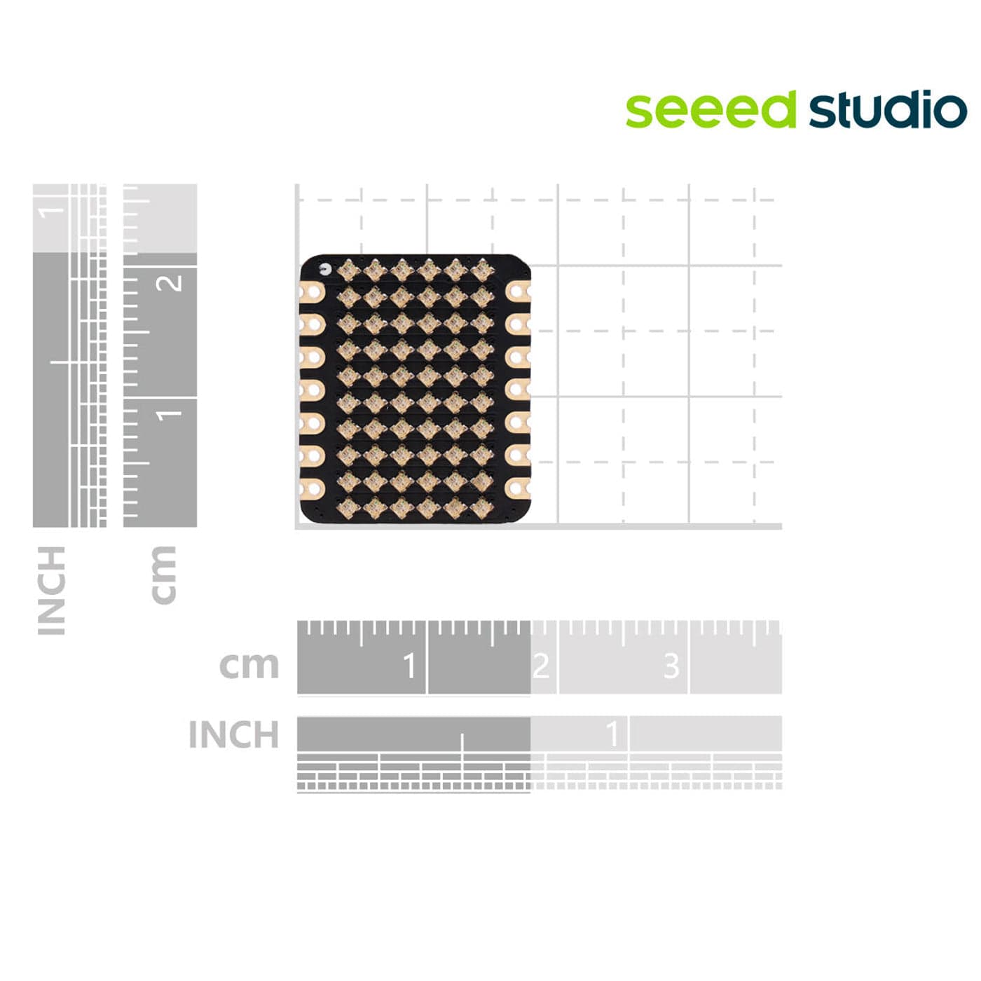 Seeed 6x10 RGB Matrix for XIAO by Seeed - The Pi Hut