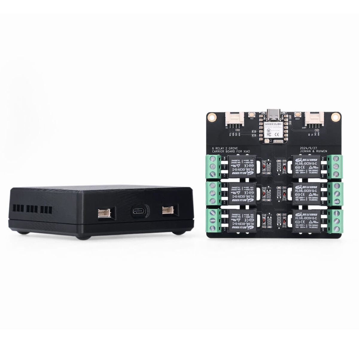 Seeed XIAO 6-Channel Wi-Fi 5V DC Relay (ESP32-C6)