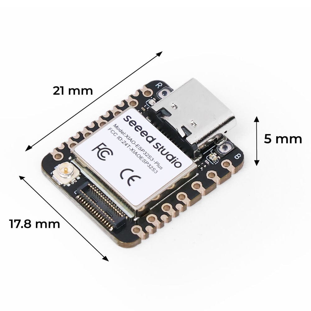 Seeed XIAO ESP32S3 Plus by Seeed - The Pi Hut