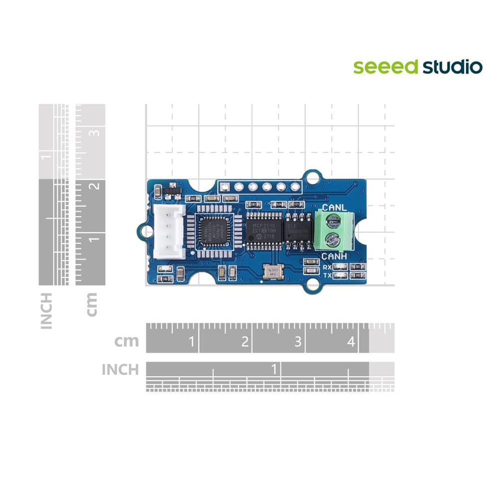 Serial CAN-BUS Module (Based on MCP2551 and MCP2515) by Seeed - The Pi Hut