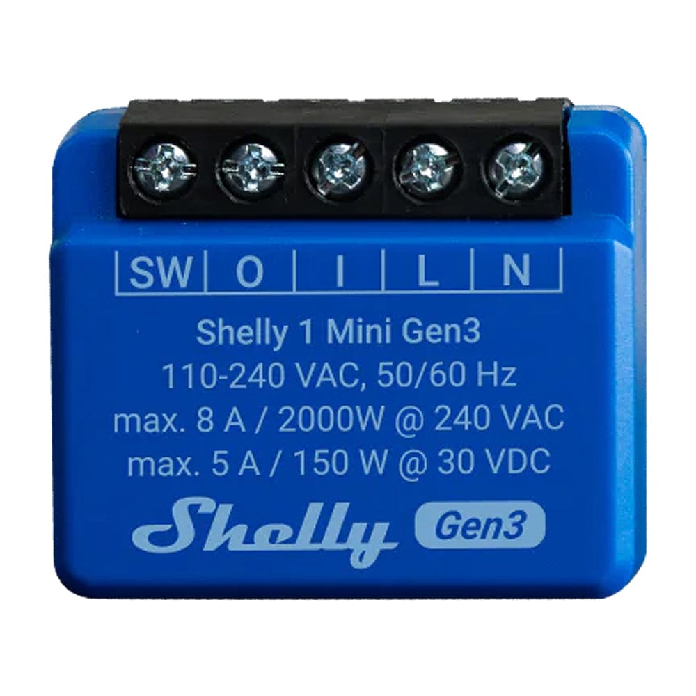 Shelly 1 Mini Gen3 - The Pi Hut