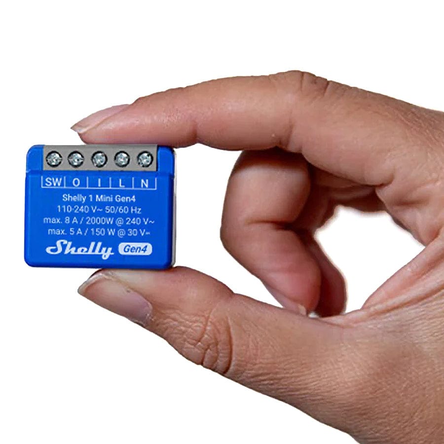 Shelly 1 Mini Gen4 by Shelly - The Pi Hut