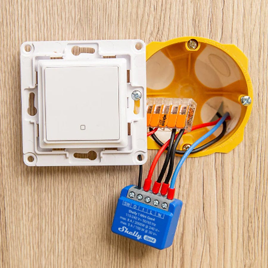 Shelly 1 Mini Gen4 by Shelly - The Pi Hut