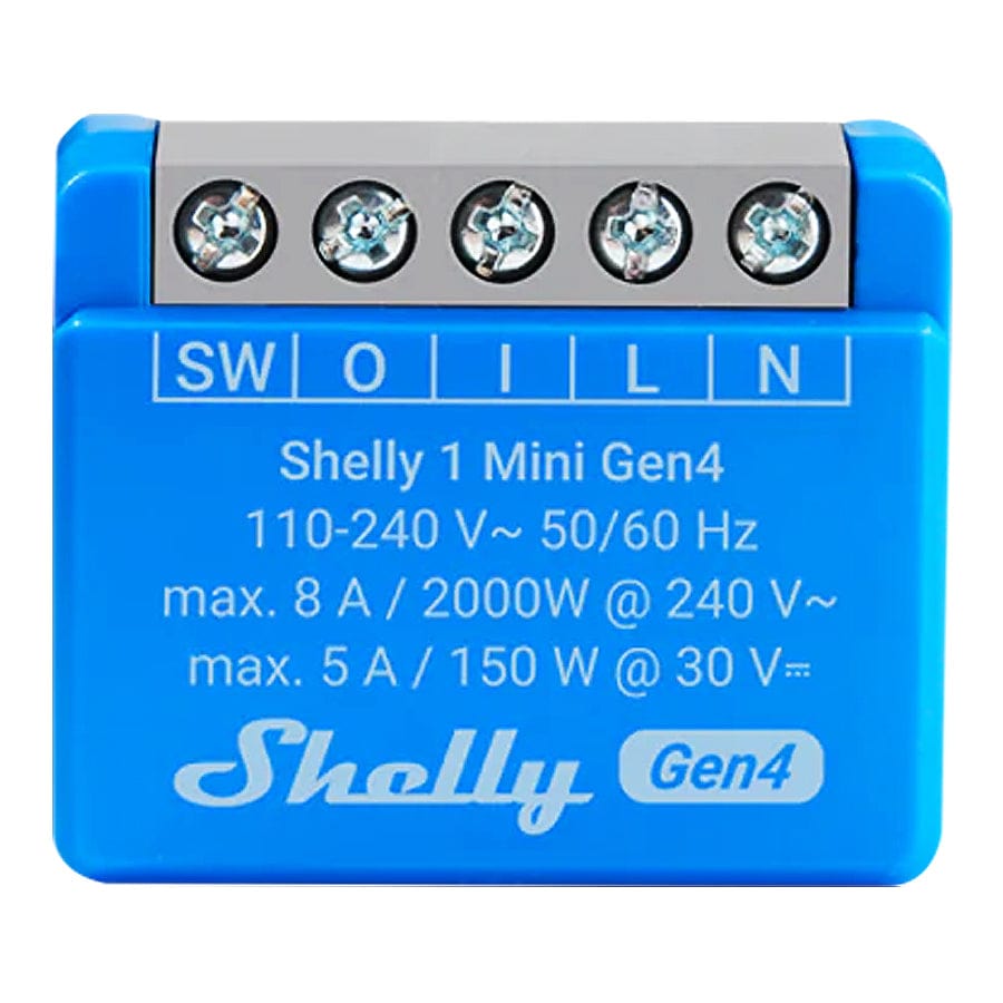 Shelly 1 Mini Gen4 by Shelly - The Pi Hut