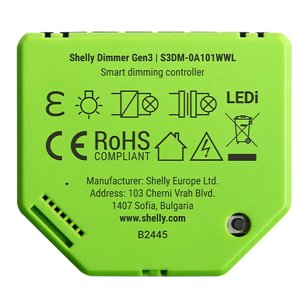 Shelly Dimmer Gen3 by Shelly - The Pi Hut