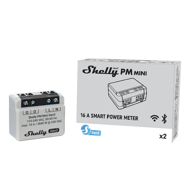 Shelly PM Mini Gen3 by Shelly - The Pi Hut