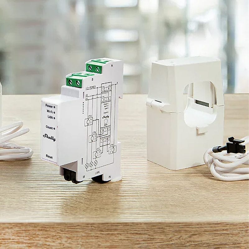 Shelly Pro 3EM 120A by Shelly - The Pi Hut