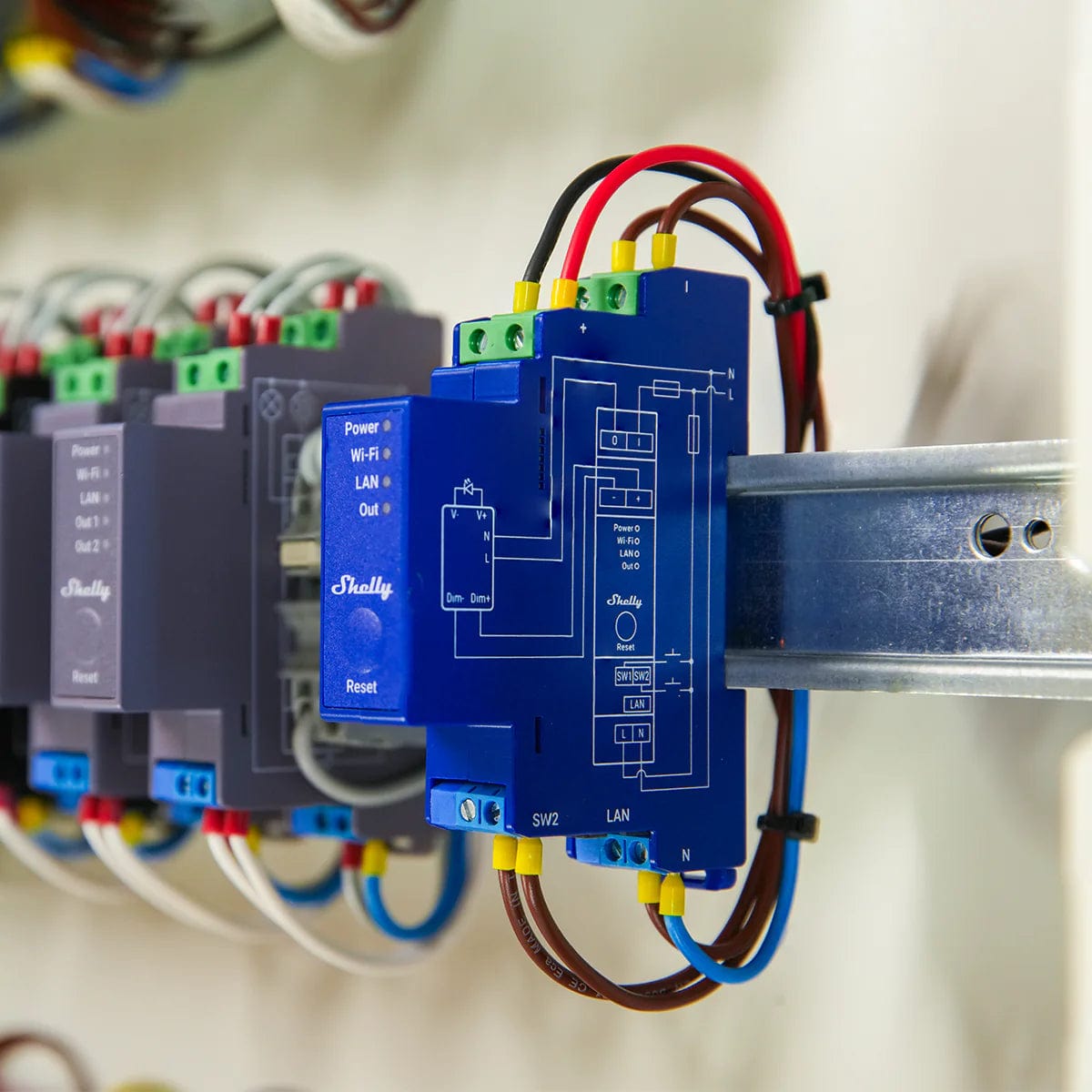 Shelly Pro Dimmer 0/1-10V PM by Shelly - The Pi Hut