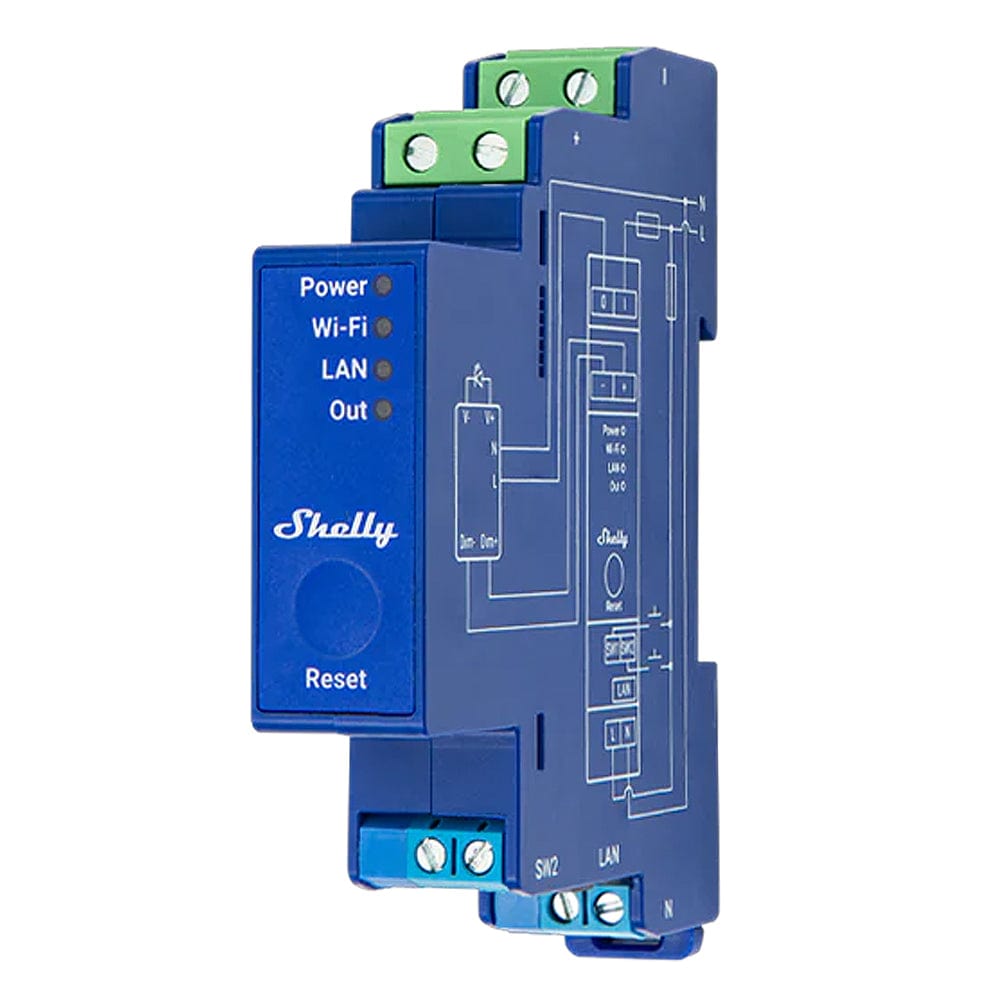 Shelly Pro Dimmer 0/1-10V PM by Shelly - The Pi Hut