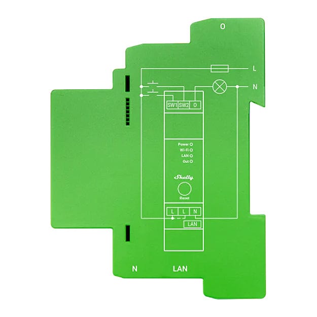Shelly Pro Dimmer 1PM by Shelly - The Pi Hut