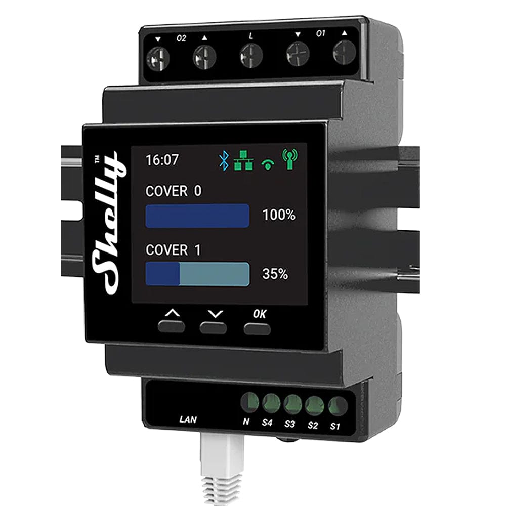 Shelly Pro Dual Cover / Shutter PM by Shelly - The Pi Hut