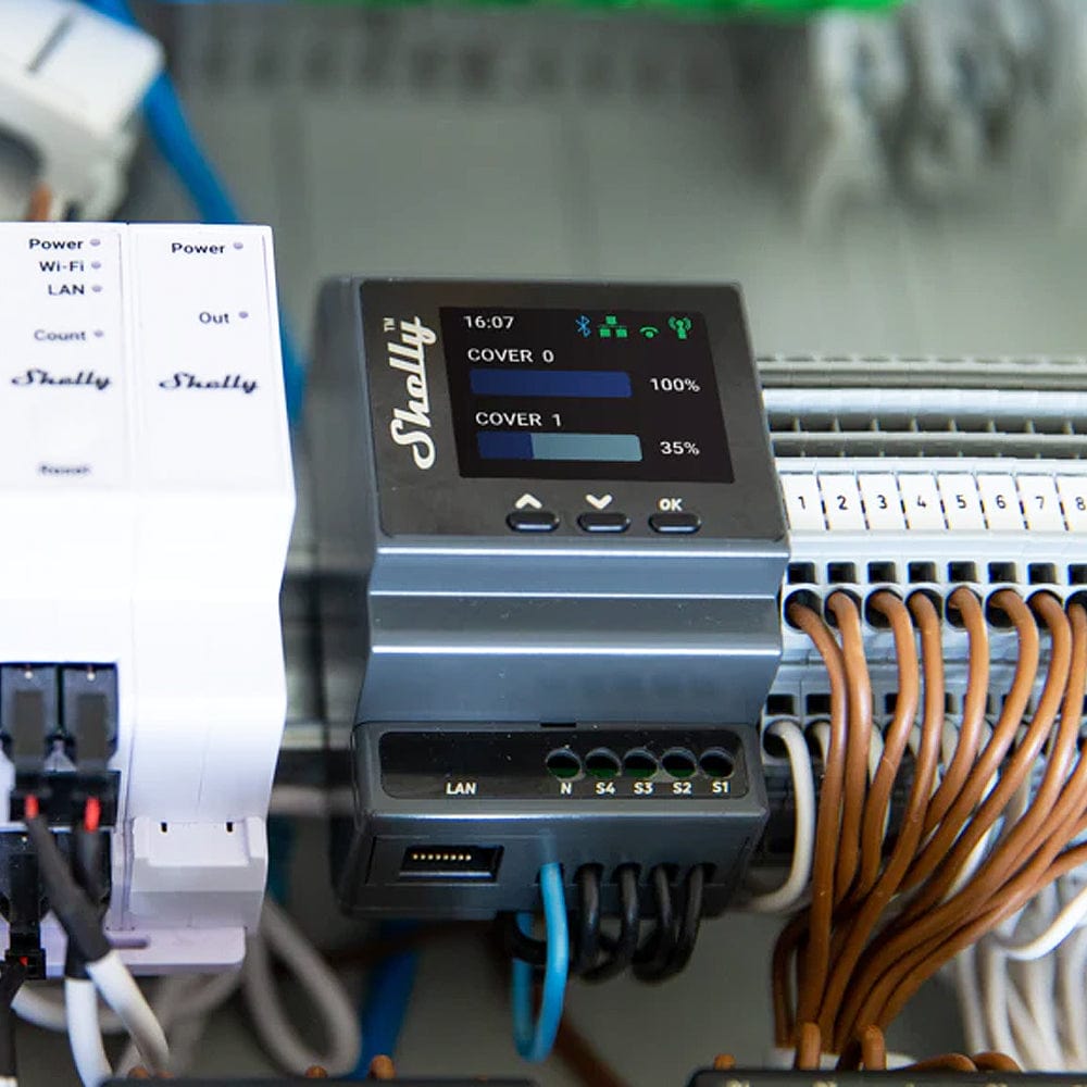 Shelly Pro Dual Cover / Shutter PM by Shelly - The Pi Hut