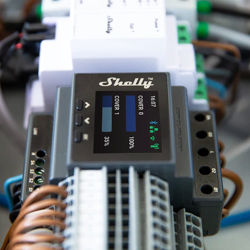 Shelly Pro Dual Cover / Shutter PM by Shelly - The Pi Hut