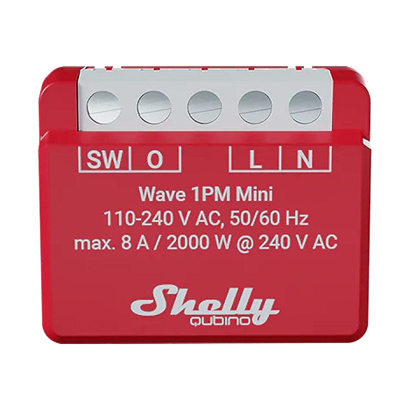 Shelly Wave 1PM Mini by Shelly - The Pi Hut