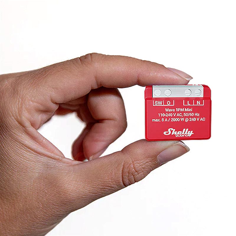 Shelly Wave 1PM Mini by Shelly - The Pi Hut