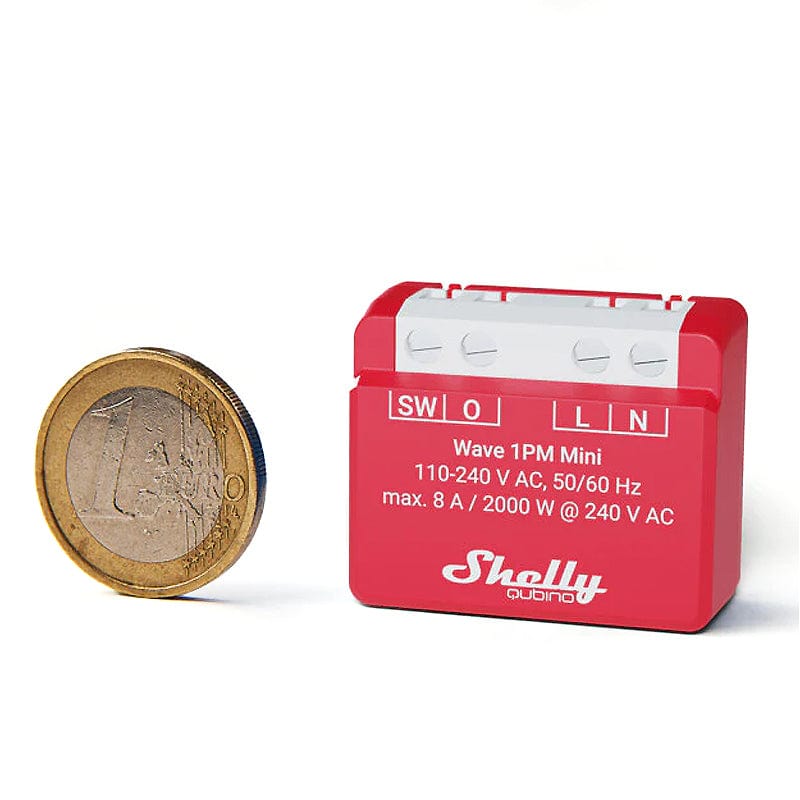 Shelly Wave 1PM Mini by Shelly - The Pi Hut