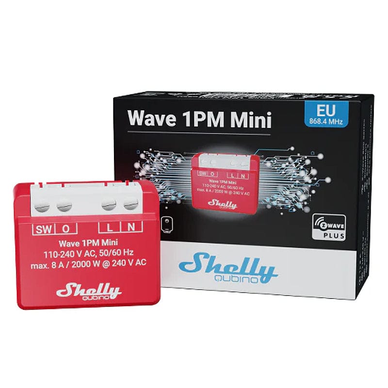 Shelly Wave 1PM Mini by Shelly - The Pi Hut